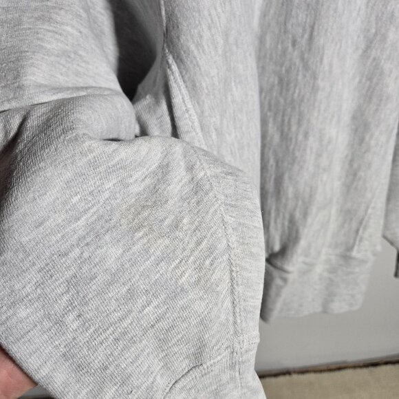 Vintage ND Champion Notre Dame Grey Crewneck Sweatshirt Large - Picture 8 of 11